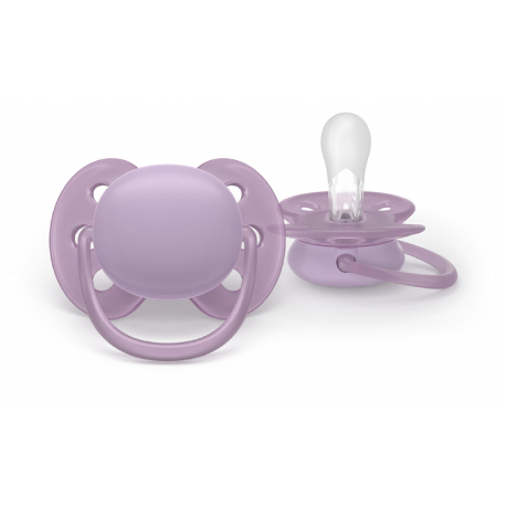 Σετ 2 πιπίλες Philips Avent Ultra Soft 6-18m SCF091/43