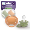 Σετ 2 πιπίλες Philips Avent Ultra Soft 18m+ SCF093/05