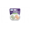 Σετ 2 πιπίλες Philips Avent Ultra Soft 18m+ SCF093/05