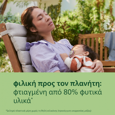 Σετ 2 πιπίλες νυκτός Philips Avent Ultra Air Nighttime 6-18m SCF376/29