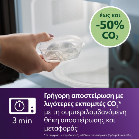 Σετ 2 πιπίλες Philips Avent Ultra Air 0-6m SCF087/02