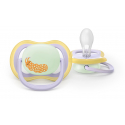 Σετ 2 πιπίλες νυκτός Philips Avent Ultra Air Nighttime 0-6m SCF376/25