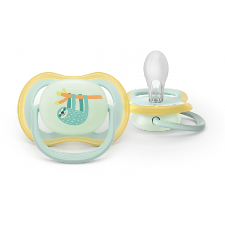 Σετ 2 πιπίλες νυκτός Philips Avent Ultra Air Nighttime 0-6m SCF376/24