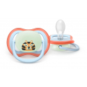 Σετ 2 πιπίλες νυκτός Philips Avent Ultra Air Nighttime 0-6m SCF376/24