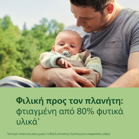 Σετ 2 πιπίλες νυκτός Philips Avent Ultra Air Nighttime 0-6m SCF376/24