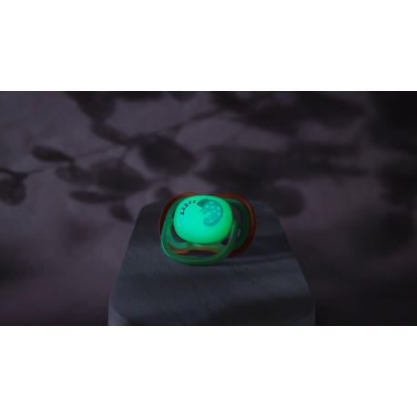 Σετ 2 πιπίλες νυκτός Philips Avent Ultra Air Nighttime 6-18m SCF376/28