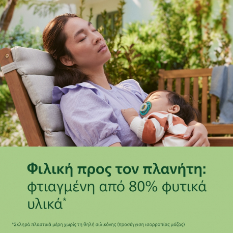 Σετ 2 πιπίλες νυκτός Philips Avent Ultra Air Nighttime 6-18m SCF376/28