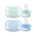 Σετ 2 πιπίλες Philips Avent Ultra Start 0-2m SCF075/12