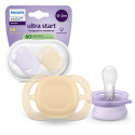 Σετ 2 πιπίλες Philips Avent Ultra Start 0-2m SCF075/11