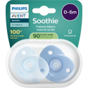 Σετ 2 πιπίλες Philips Avent Soothie 0-6M SCF099/26