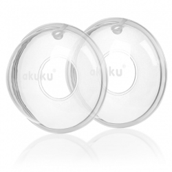 Κοχύλια συλλογής μητρικού γάλακτος Akuku® σετ των 2