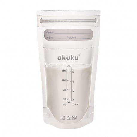 Σακουλάκια αποθήκευσης μητρικού γάλακτος Akuku® 30 τεμάχια