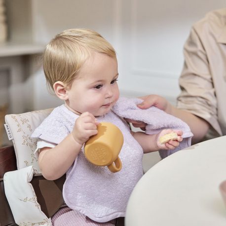 Σετ 3 λαβέτες Meyco Wavy Soft Lavender