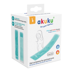 Σετ 2 επιθέματα τζελ λοχείας Akuku® για ευαίσθητες περιοχές