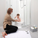 Μπάνιο Shnuggle® Toddler Bath 12m+ White/Grey