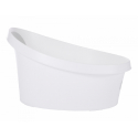 Μπάνιο Shnuggle® Toddler Bath 12m+ White/Grey