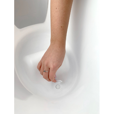 Βρεφικό μπάνιο Shnuggle® Baby Bath 0-12m White/Grey