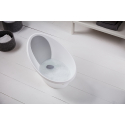 Βρεφικό μπάνιο Shnuggle® Baby Bath 0-12m White/Grey