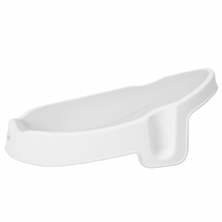 Ξαπλώστρα μπανιέρας για νεογέννητο Shnuggle® White/Grey
