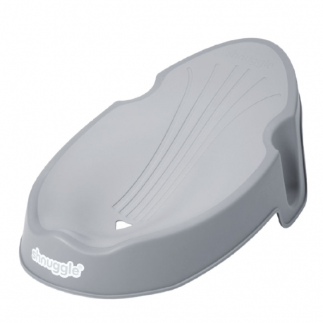 Ξαπλώστρα μπανιέρας για νεογέννητο Shnuggle® Pebble Grey