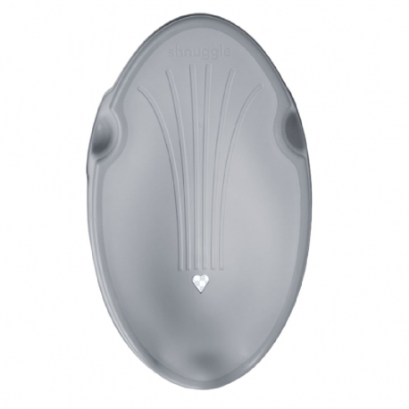 Ξαπλώστρα μπανιέρας για νεογέννητο Shnuggle® Pebble Grey