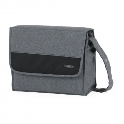 Τσάντα - αλλαξιέρα καροτσιού BEBECAR® Carre Bag Sport Ash Grey