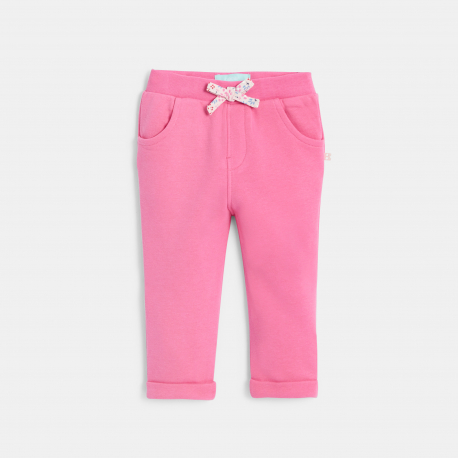 Obaibi Παντελόνι φόρμας από χνουδωτό ύφασμα για μωρά κοριτσάκια
