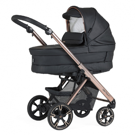 Καρότσι και port-bebe BEBECAR® Pram Parkour Cross Fume Rose Black