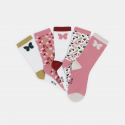 Okaidi Κάλτσες φαντεζί Κορίτσι (σετ των 5)