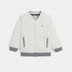 Obaibi Μπουφάν teddy από απαλό χνουδωτό ύφασμα για μωρά αγοράκια