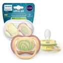 Σετ 2 πιπίλες Philips Avent Ultra Air 0-6m SCF087/08