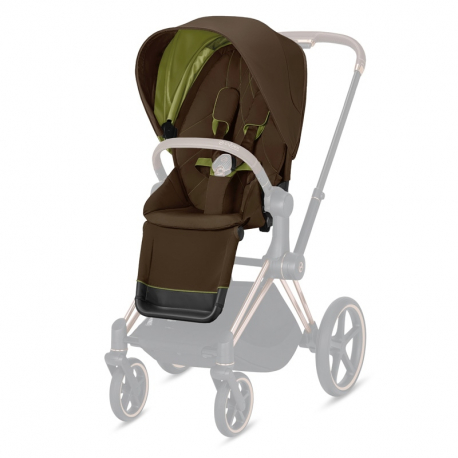 Σετ υφάσματα καροτσιού Cybex Platinum Priam Seat Pack Khaki Green