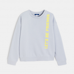 Okaidi Μπλούζα με μήνυμα γκρι για αγόρια