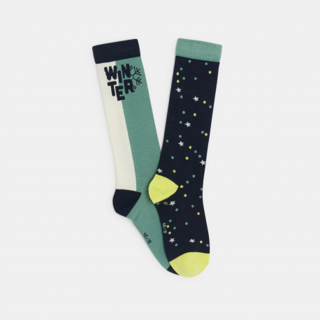 Okaidi Lot de chaussettes Garcon bleues