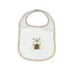 Σαλιάρα αδιάβροχη με velcro Baby Star Natura