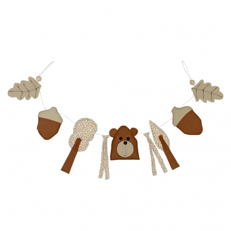 Γιρλάντα κούνιας με δέντρα Baby Star Natura