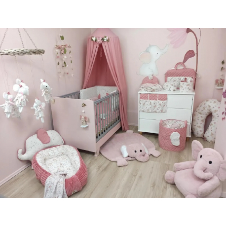 Προίκα κούνιας Baby Star Elephant σετ των 3