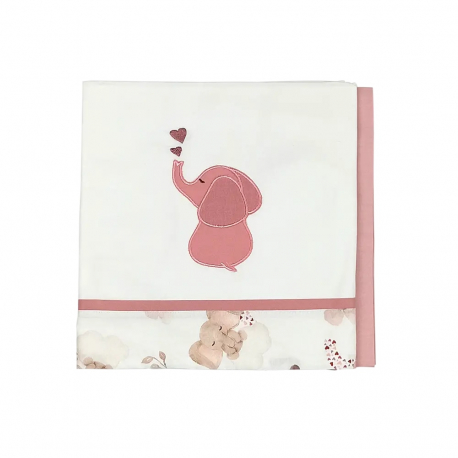 Σεντόνια καλαθούνας Baby Star Elephant σετ των 2