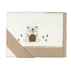 Σετ σεντόνια κούνιας Baby Star Natura 110x150 cm