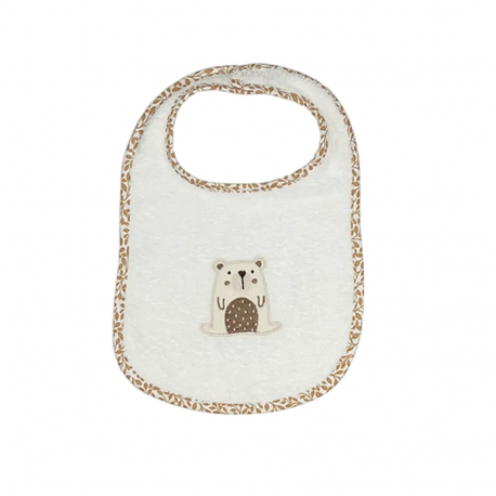 Σαλιάρα πετσετέ με velcro Baby Star Natura