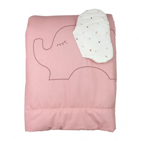Πάπλωμα κούνιας Baby Star Elephant 105x145 cm
