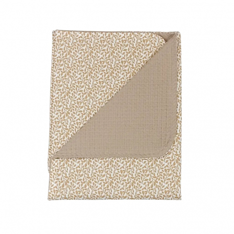 Κουβέρτα αγκαλιάς πικέ με επένδυση Baby Star Natura 75x100 cm