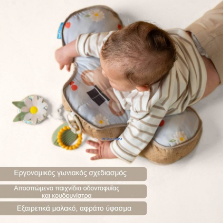 Βρεφικό μαξιλάρι στήριξης Taf toys Bear Tummy Time Pillow