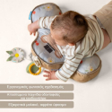 Βρεφικό μαξιλάρι στήριξης Taf toys Bear Tummy Time Pillow