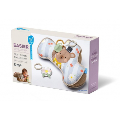 Βρεφικό μαξιλάρι στήριξης Taf toys Bear Tummy Time Pillow