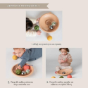 Δίσκος με αισθητηριακές μπάλες Taf toys Tummy Time Adventure Tray