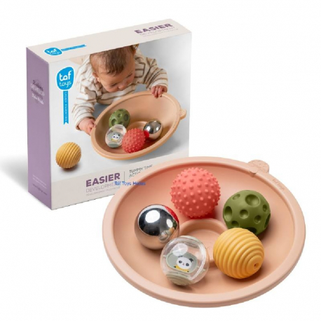 Δίσκος με αισθητηριακές μπάλες Taf toys Tummy Time Adventure Tray