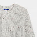 Okaidi Pull grosses mailles tricot gris fille