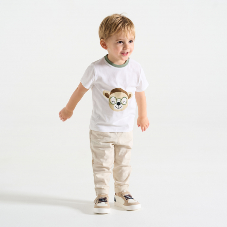 Obaibi Μπλούζα με ζωάκια για μωρά αγοράκια