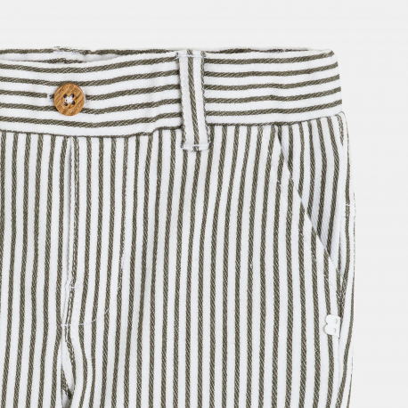 Obaibi Παντελόνι ίσιο ριγέ για μωρά αγοράκια